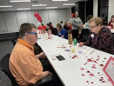 Valentine's Day speed dating event