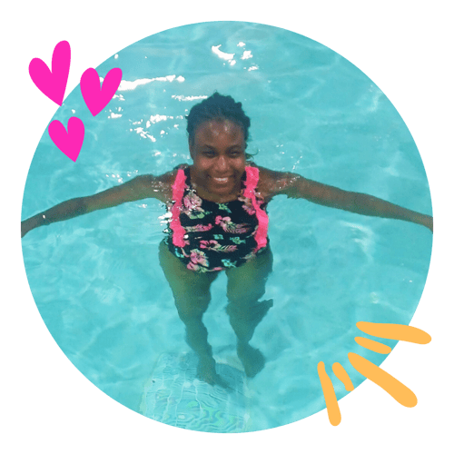 Allise B swimming Allise B swimming
