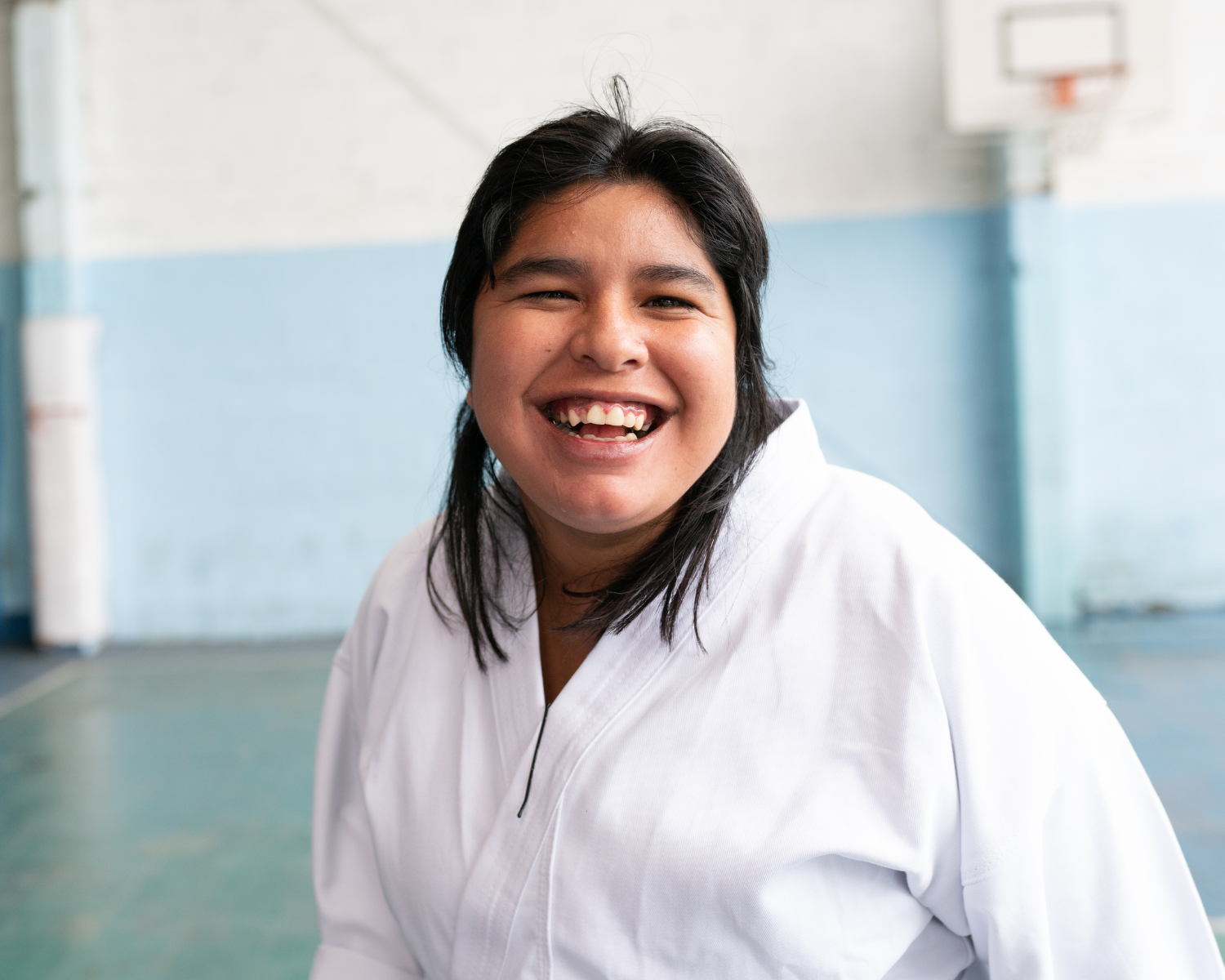 Native American woman solo